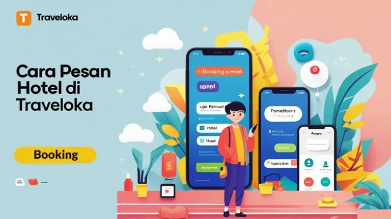 cara booking hotel di traveloka