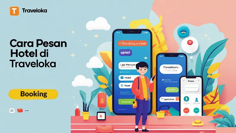 cara booking hotel di traveloka