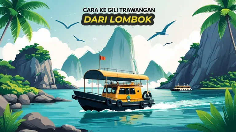 cara ke gili trawangan dari lombok