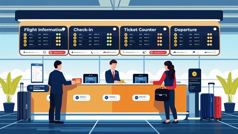 cara membeli tiket pesawat langsung di bandara