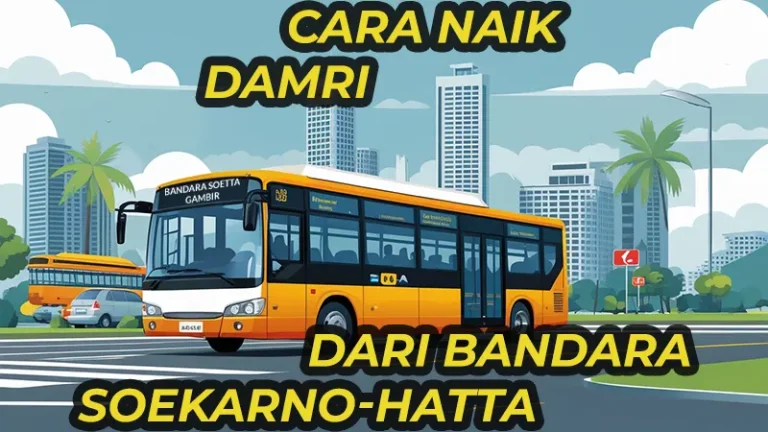 cara naik damri dari bandara soekarno hatta