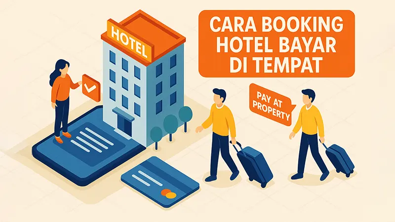 cara booking hotel bayar di tempat langkah demi langkah