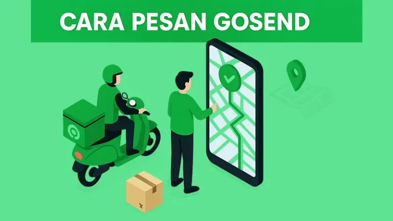 cara pesan go send lengkap