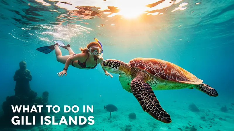 what to do in gili islands