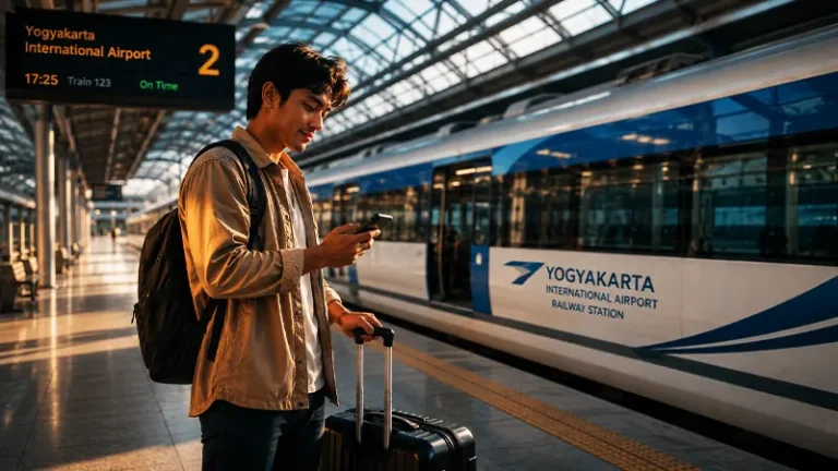 Panduan lengkap cara pesan tiket kereta bandara YIA