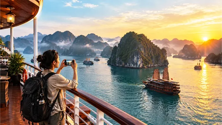 Rincian biaya liburan ke Vietnam dan itinerary ke Ha Long Bay.